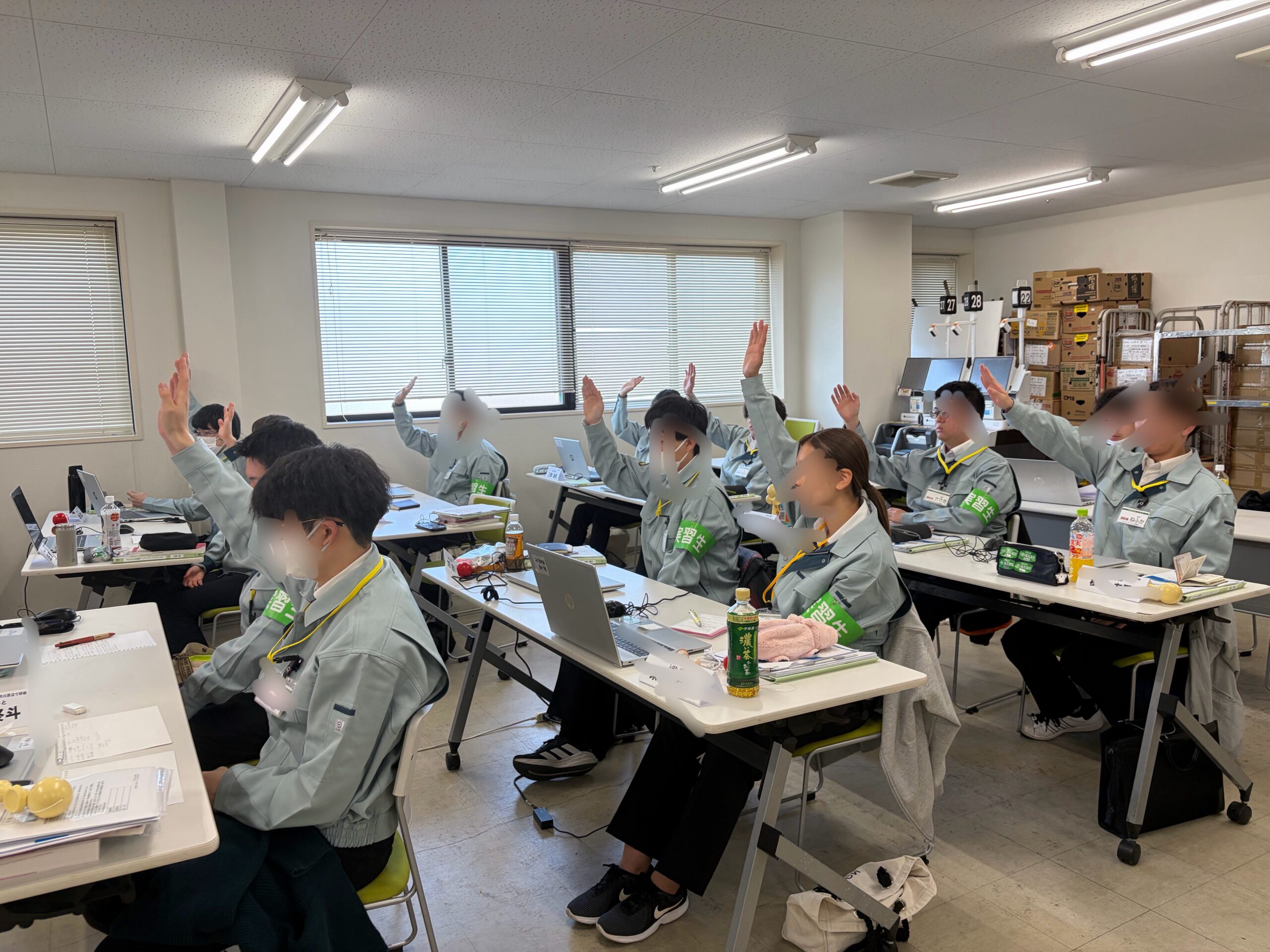 スーパーマーケット事業部　新入社員研修！！